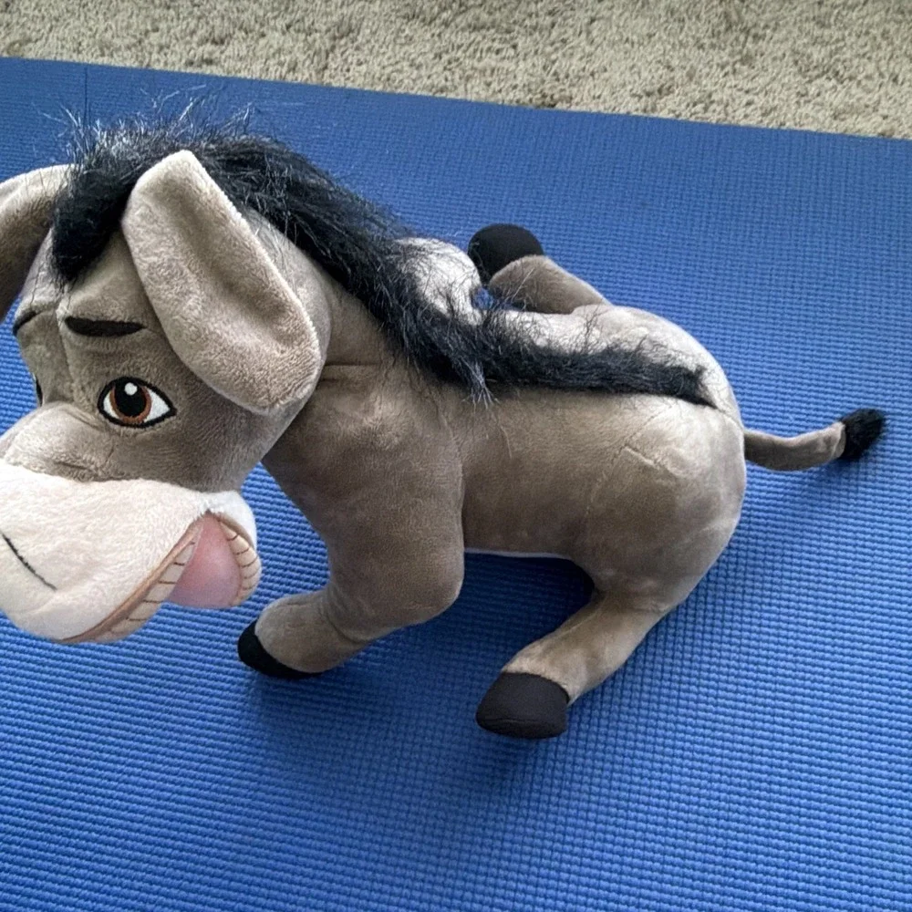 Beverly Hills Teddy Bear Co Shrek Donkey Stuffed Animal Washable 2004 MPN